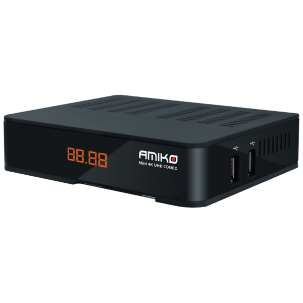 Amiko Mini 4K UHD Combo DVB-S2X/T2/C prijemnik