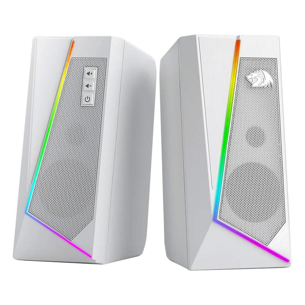 Redragon Anvil GS520W RGB 2.0 zvučnici, beli
