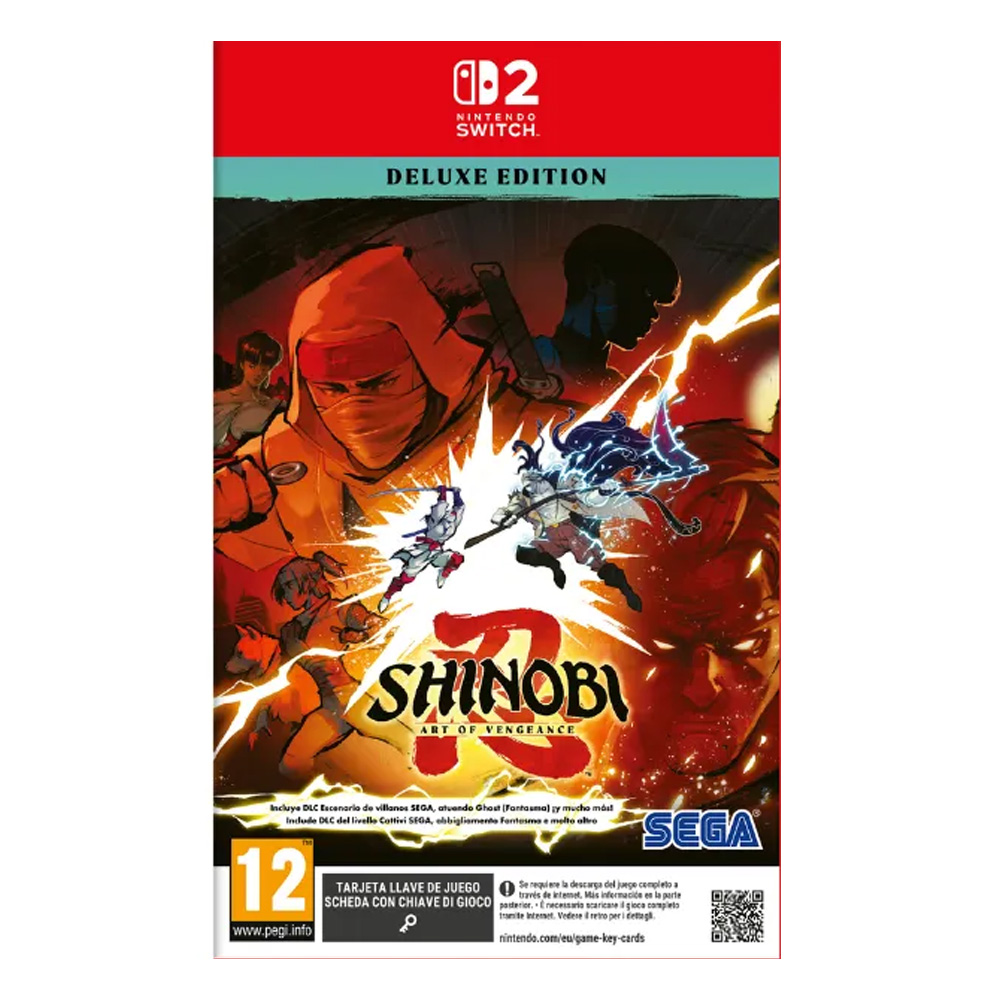 SHINOBI: Art of Vengeance – Deluxe Edition za Nintendo Switch 2 (Game-Key Card)