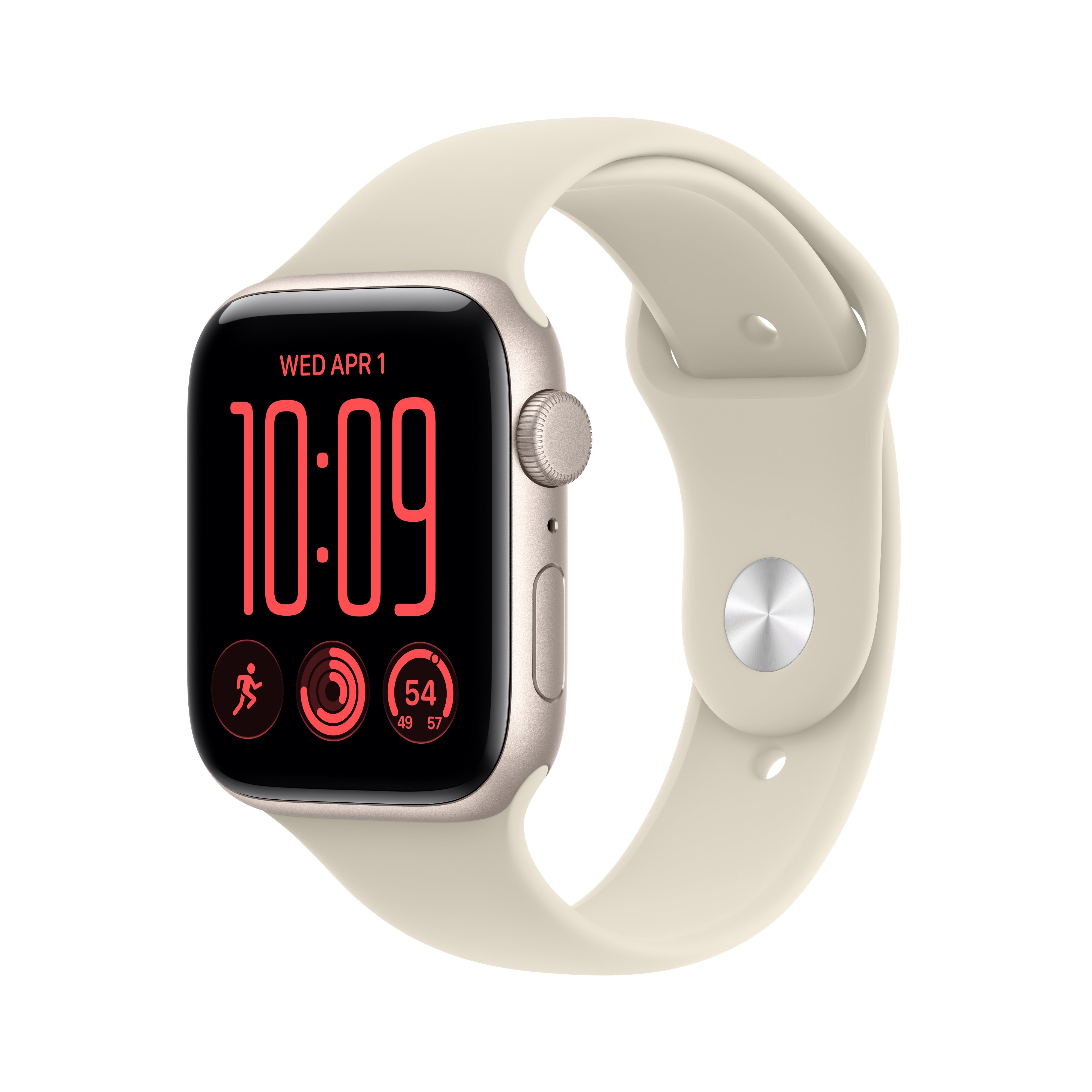 Apple Watch SE 3 GPS 44 mm Starlight sa Sand Sport narukvicom S/M