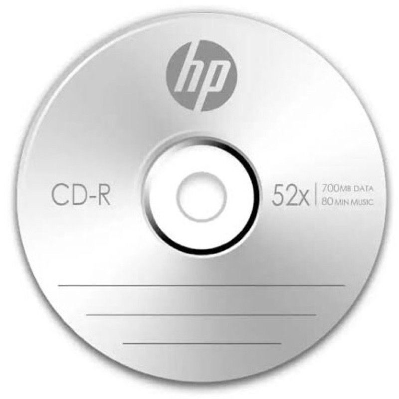 HP CD-R 700 MB, 80 minuta, 52×