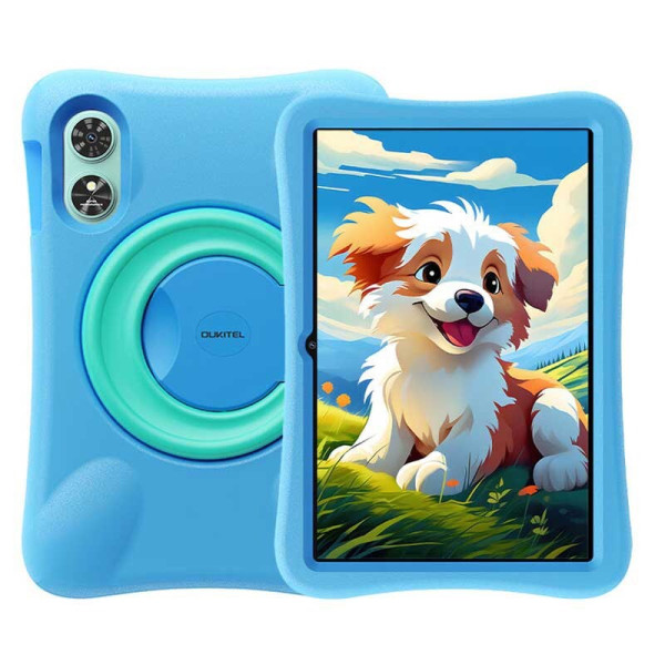 Oukitel OT6 Kids 4/64GB zeleni tablet sa plavom futrolom