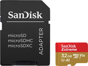 SanDisk Extreme 32GB microSDHC kartica UHS-I U3 V30