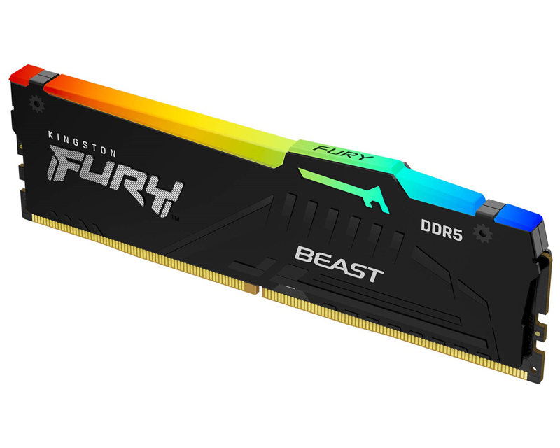 Kingston FURY Beast RGB DDR5 32 GB 6000 MT/s CL36 RAM modul
