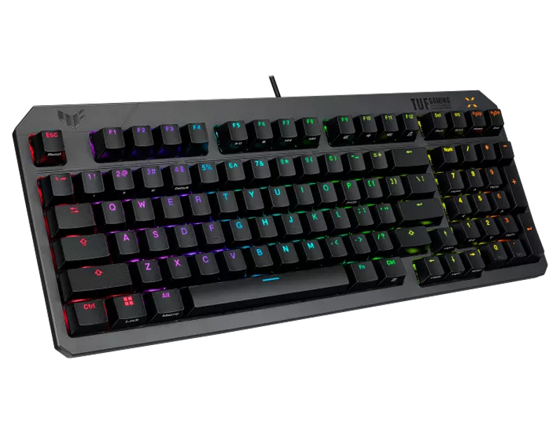 ASUS TUF Gaming K3 Gen II RA07 gejmerska tastatura, Red linearni prekidači
