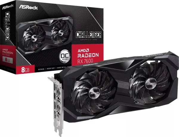 ASRock Radeon RX 7600 Challenger OC 8 GB GDDR6 grafička karta