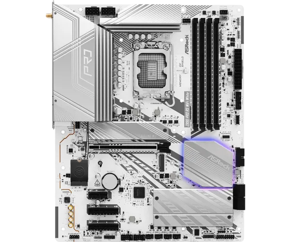 ASRock Z890 Pro RS WiFi White ATX matična ploča, DDR5