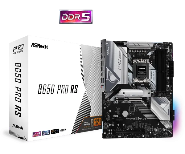 ASRock B650 Pro RS ATX matična ploča DDR5 do 256 GB