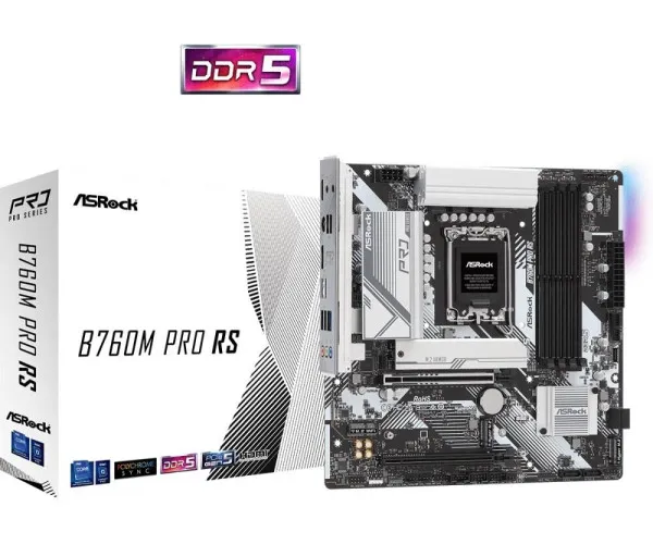 ASRock B760M Pro RS DDR5 matična ploča LGA 1700
