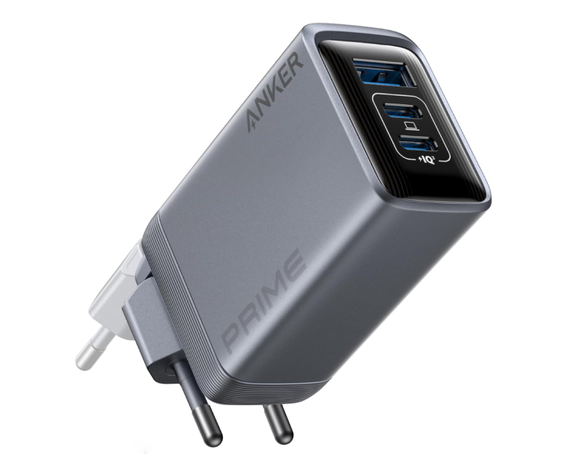 Anker Prime 100 W GaN punjač sa 3 porta, srebrni