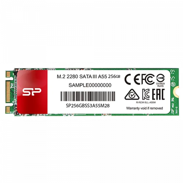 Silicon Power A55 M.2 SATA SSD 256 GB