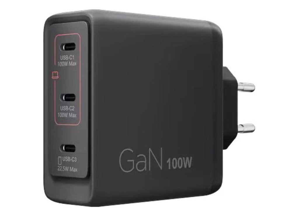 Lenovo Multi-port USB-C 100W GaN punjač sa 3 USB-C izlaza