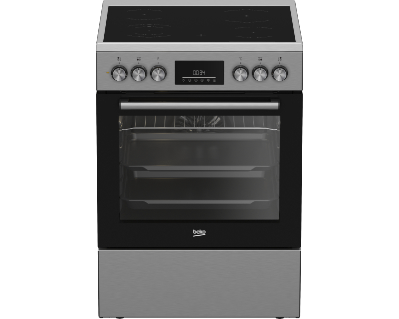 Beko FBE67310GX električni šporet 60 cm, 66 l, klasa A