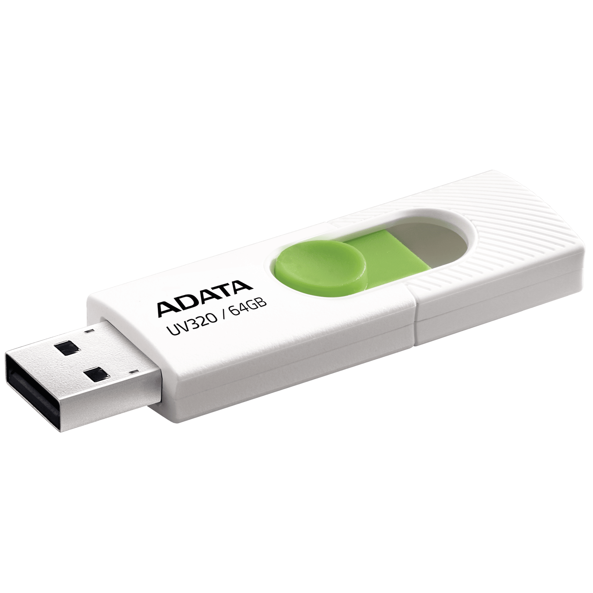 ADATA UV320 64GB USB 3.2 Gen 1 fleš memorija, belo-zelena