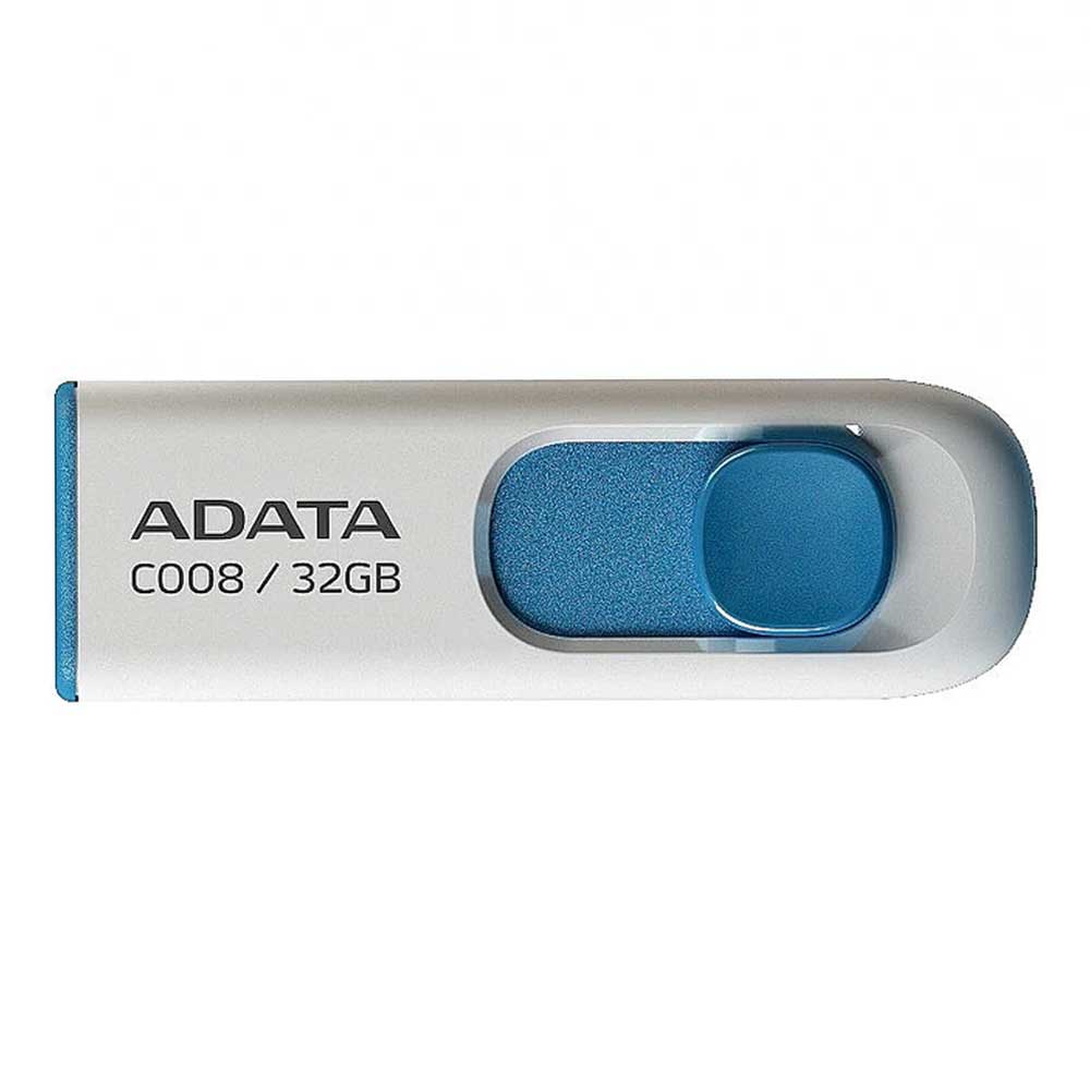 ADATA C008 USB 2.0 fleš memorija 32 GB, bela i plava