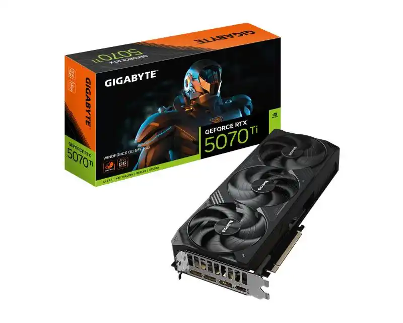 Gigabyte GeForce RTX 5070 Ti WINDFORCE OC SFF 16 GB grafička karta