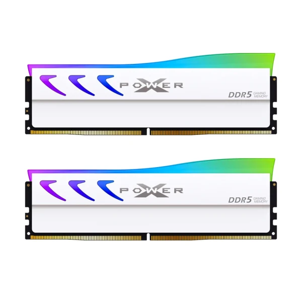 Silicon Power XPOWER Storm RGB DDR5 32GB (2×16GB) 6000 MT/s, bela