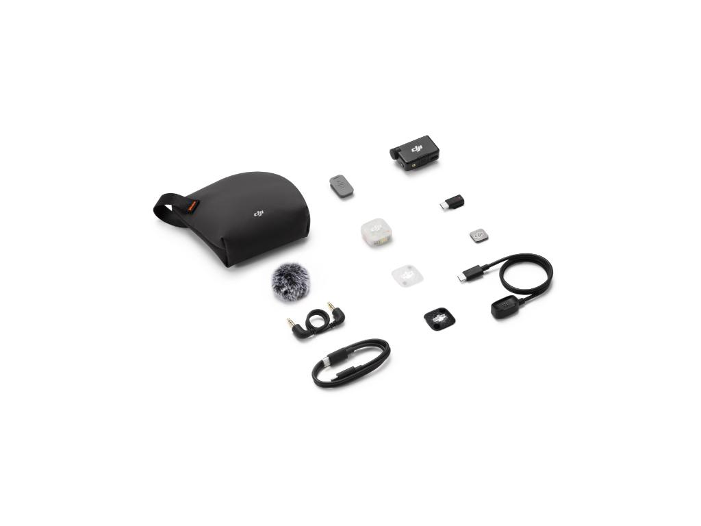 DJI Mic Mini 2S bežični mikrofon, komplet 1 TX + 1 RX