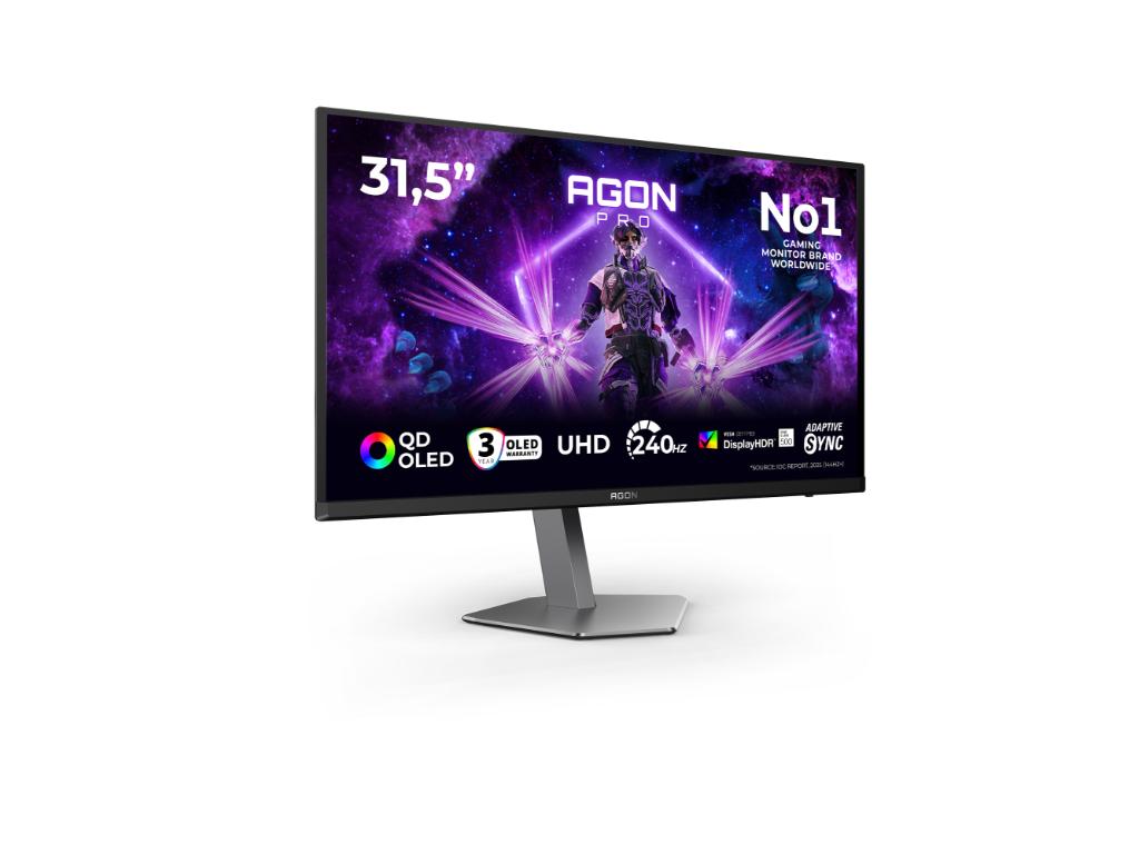 AOC AGON PRO AG326UZD2 31,5″ 4K QD-OLED monitor 240 Hz