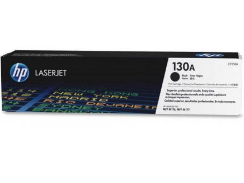 HP 130A CF350A crni laserski toner, 1.300 stranica