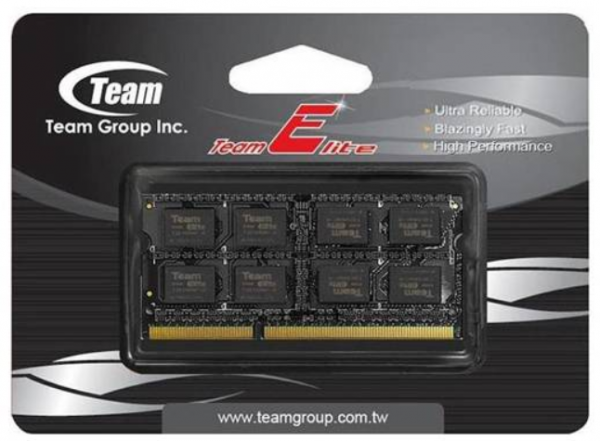 TeamGroup ELITE TED3L8G1600C11-S01 DDR3L SO-DIMM 8 GB 1600 MHz