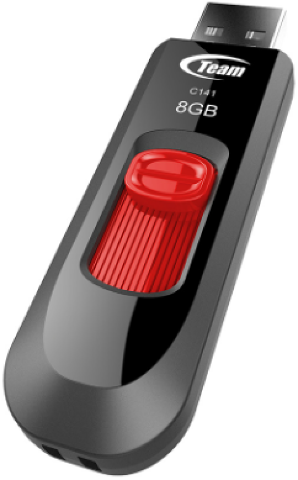 TeamGroup C141 8GB USB memorija, crvena