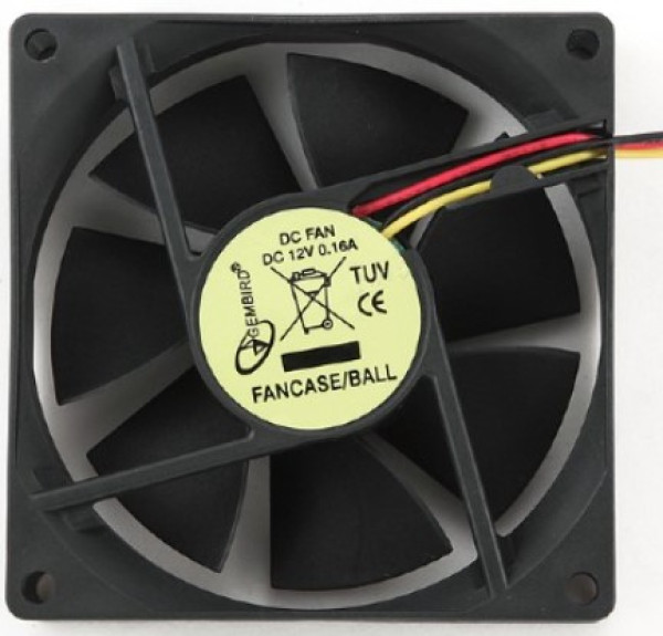 Gembird FANCASE/BALL ventilator za kućište 80 mm