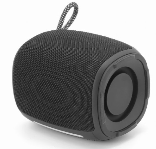Gembird SPK-BT-LED-03-BK prenosni Bluetooth zvučnik 5 W, crni
