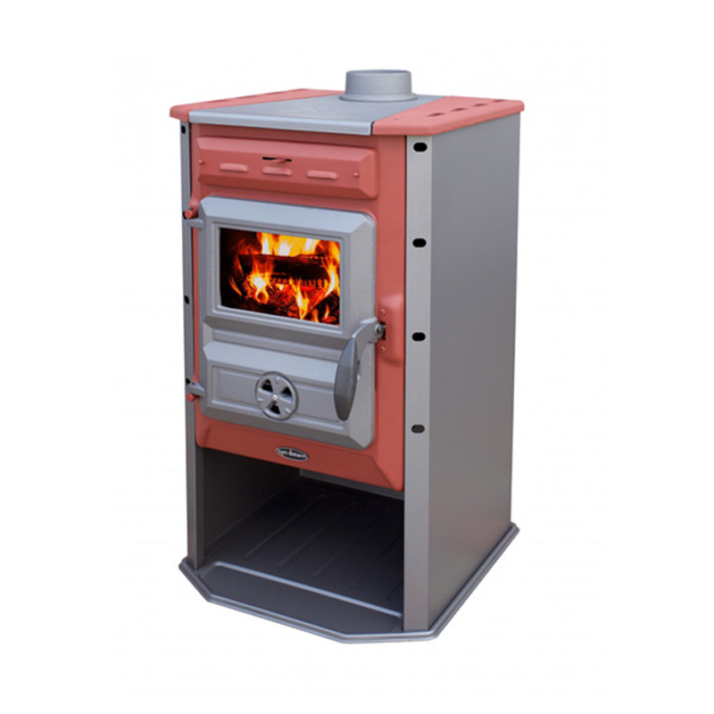 Tim Sistem Magic Stove crvena peć na drva, 7 kW