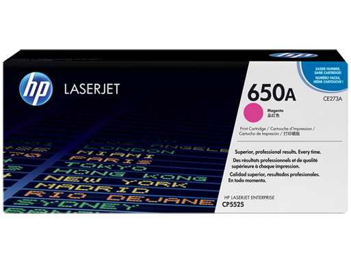HP 650A CE273AC magenta Contractual toner za LaserJet