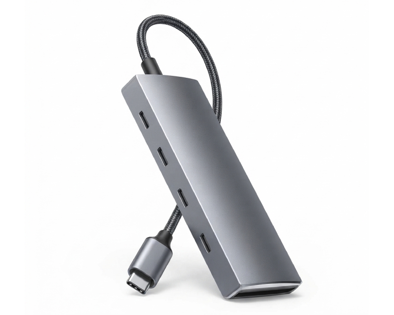 E-Green USB-C 5-portni USB hub