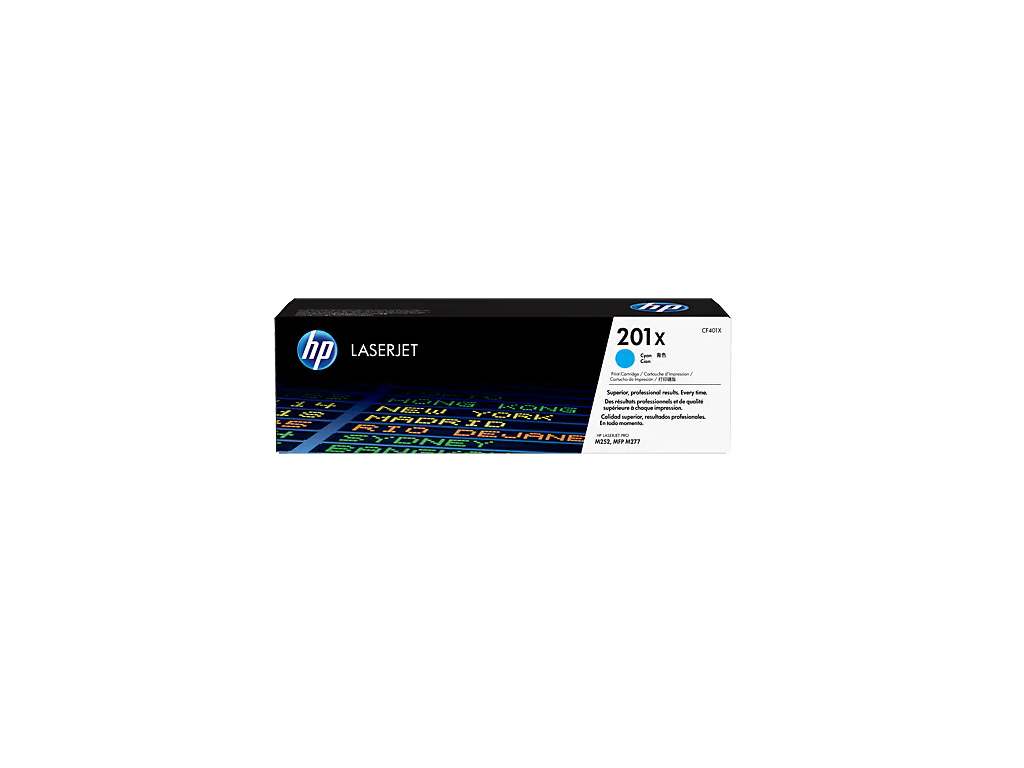 HP 201X CF401X cijan laserski toner, 2.300 strana