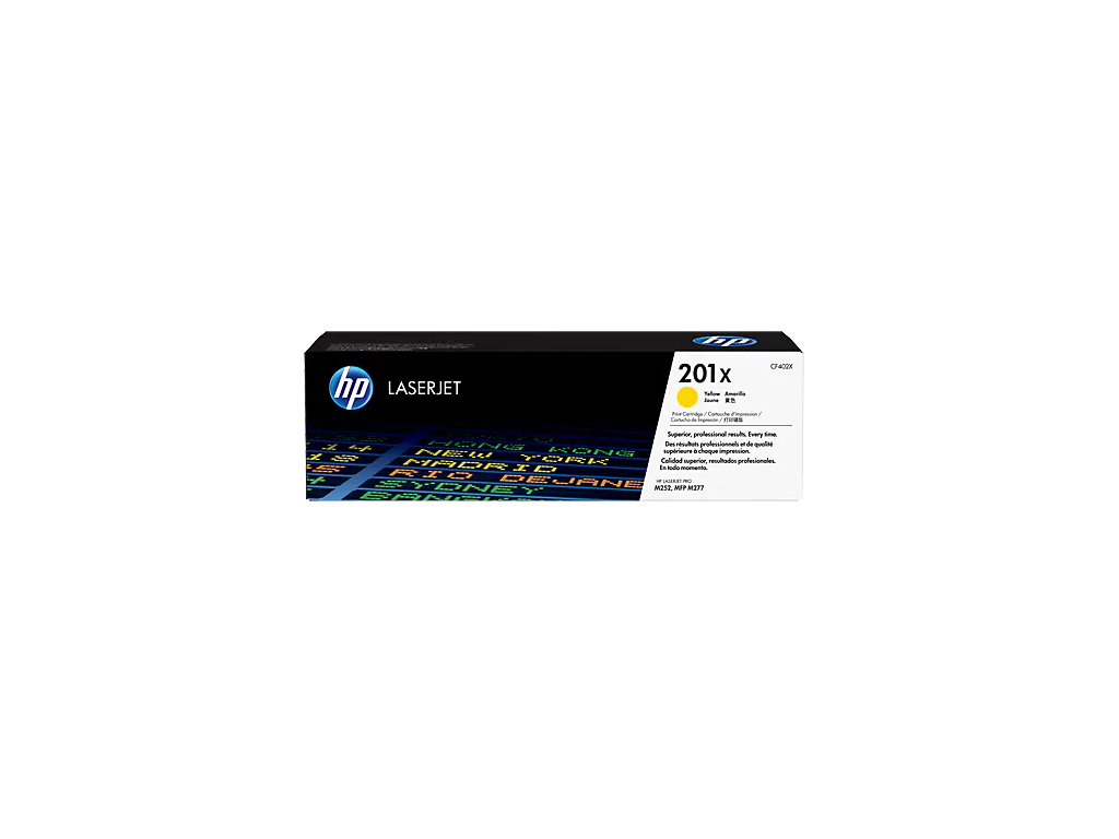 HP 201X CF402X žuti toner visokog kapaciteta, 2.300 strana