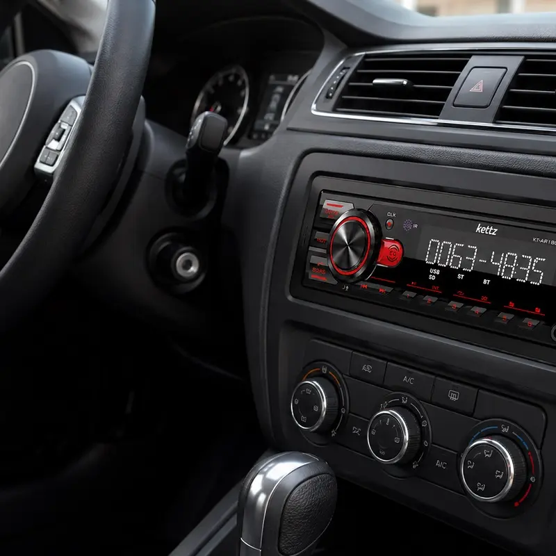 Kettz KT-AR1809 Bluetooth 1 DIN auto-radio 4 × 40 W