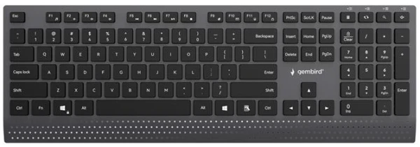 Gembird KB-MCH-06 žičana multimedijalna tastatura US raspored