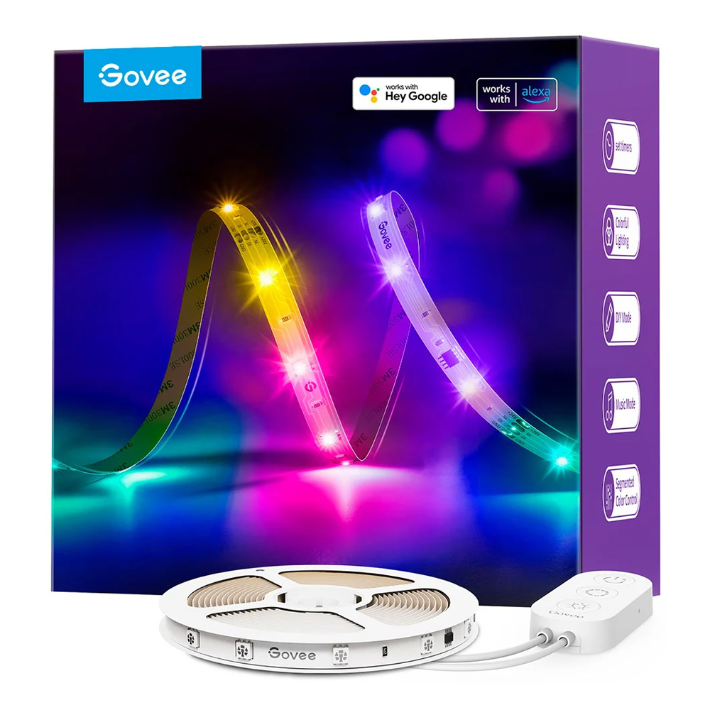 Govee RGBIC Basic pametna LED traka 10 m, H618C3D1
