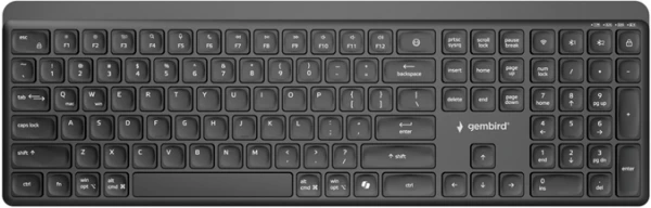 Gembird KB-WPS-03 bežična US tastatura sa 110 tastera