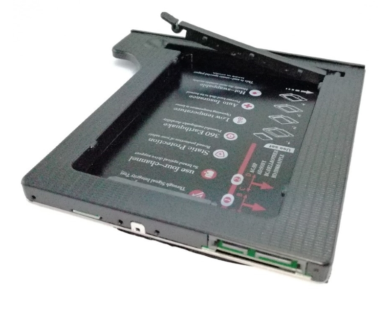 E-Green K526B fioka za 2,5″ HDD/SSD, 9,5 mm, SATA