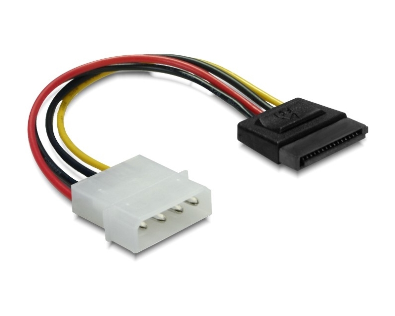 E-Green SATA–Molex napojni adapter kabl, 15 cm