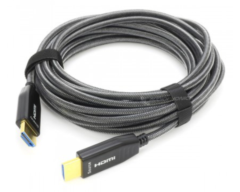 E-Green optički HDMI 2.0 kabl M/M 20 m, crni