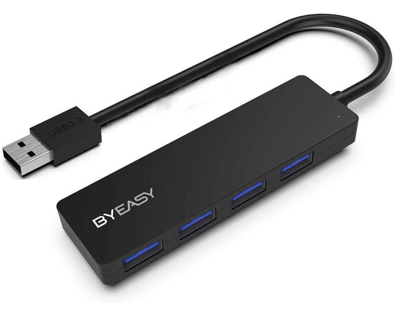 E-Green USB 3.0 hub sa 4 porta, crni