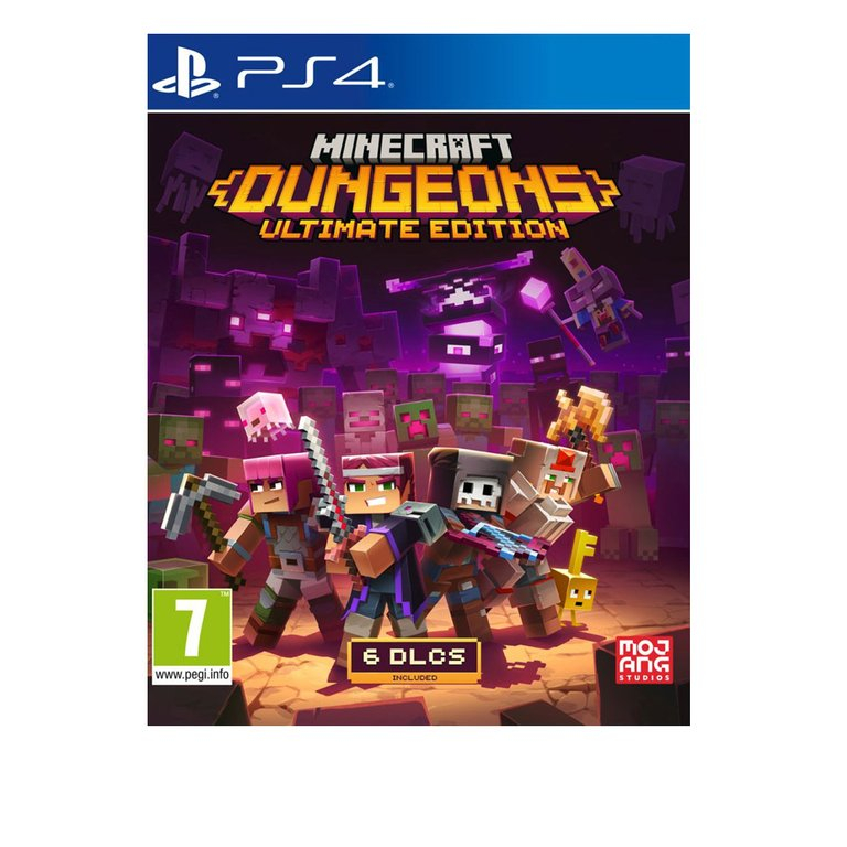 Minecraft Dungeons Ultimate Edition PS4 sa 6 DLC paketa