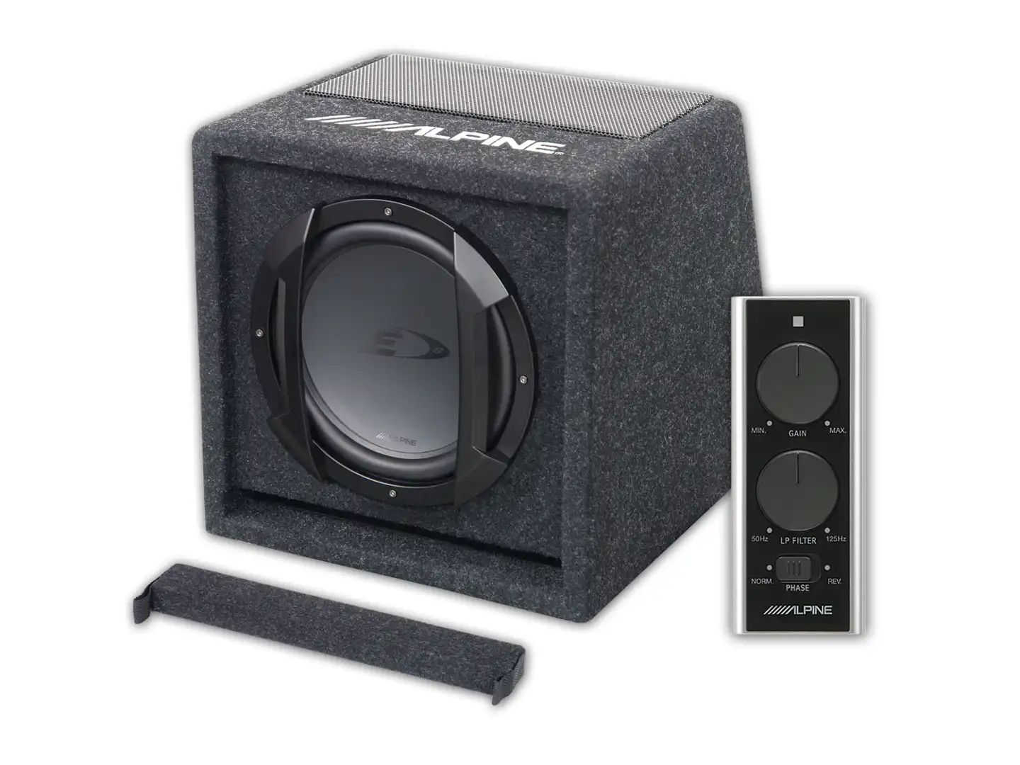 Alpine SWE-815 aktivni auto subwoofer 8″, 100 W RMS