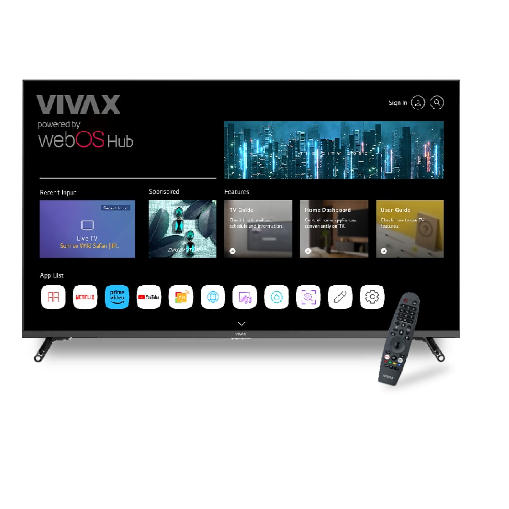 Vivax TV-50S60WO 50″ 4K UHD webOS Smart LED televizor