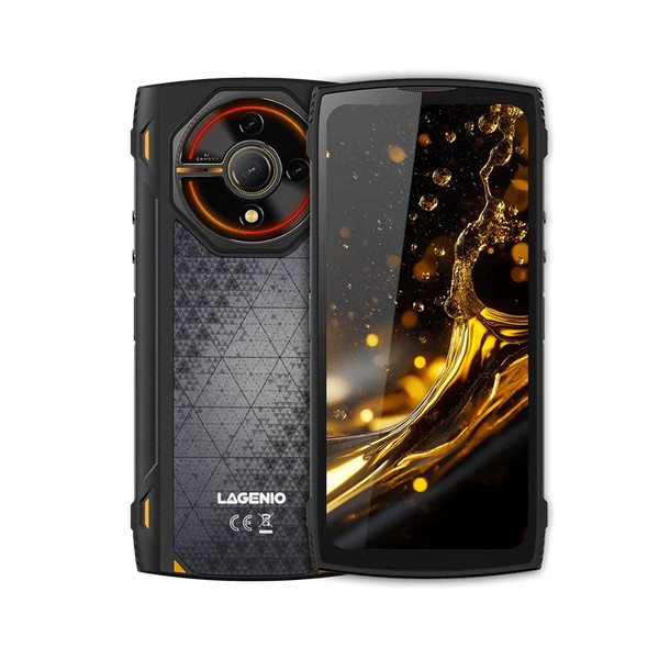 Lagenio Panther2 Pro 4G 8/256 GB crni robusni pametni telefon