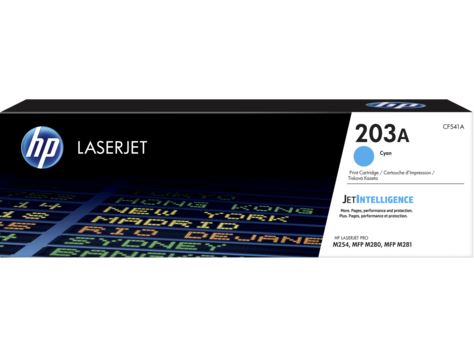 HP 203A CF541A cijan toner za LaserJet, 1.300 strana