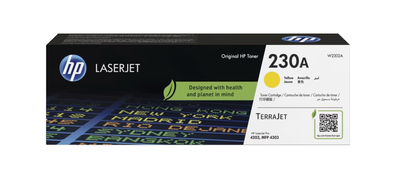 HP 230A W2302A žuti toner 1.800 strana