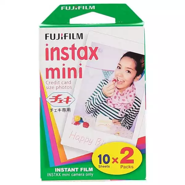 Fujifilm Instax Mini glossy instant film, 20 fotografija (2×10)