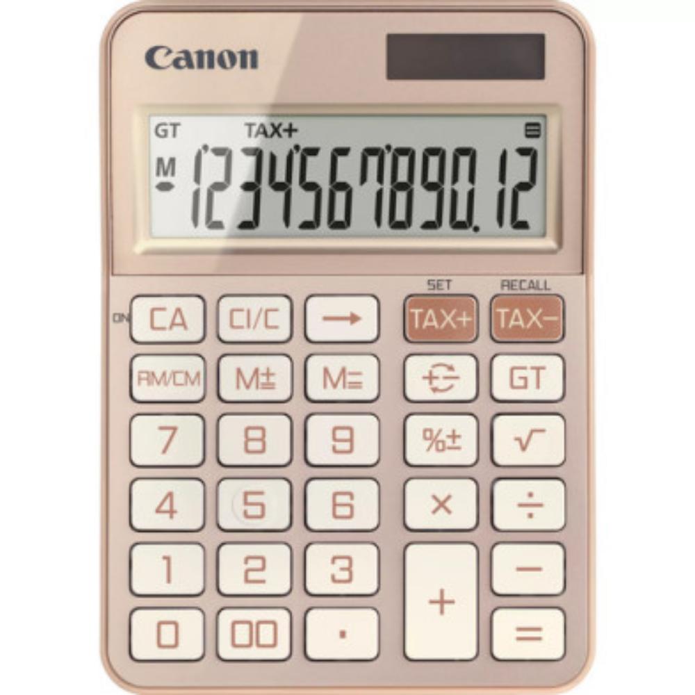 Canon KS-125KB-RG roze-zlatni stoni kalkulator, 12 cifara