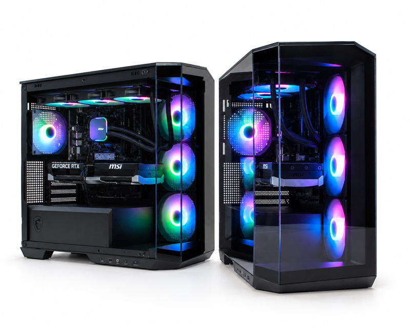 EWE PC AMD RAC29040 gaming računar Ryzen 7 7800X3D, RTX 5070 12GB